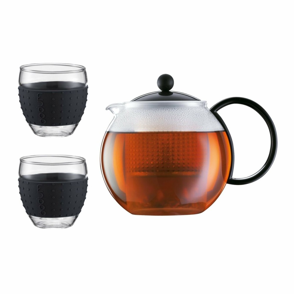 Teekannenspiel Bodum CHAMBORD Schwarz 1 L