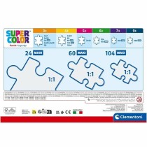 Puzzle Clementoni Maxi - Iron Man and his awesome friends 62 x 42 cm 24 Pieces