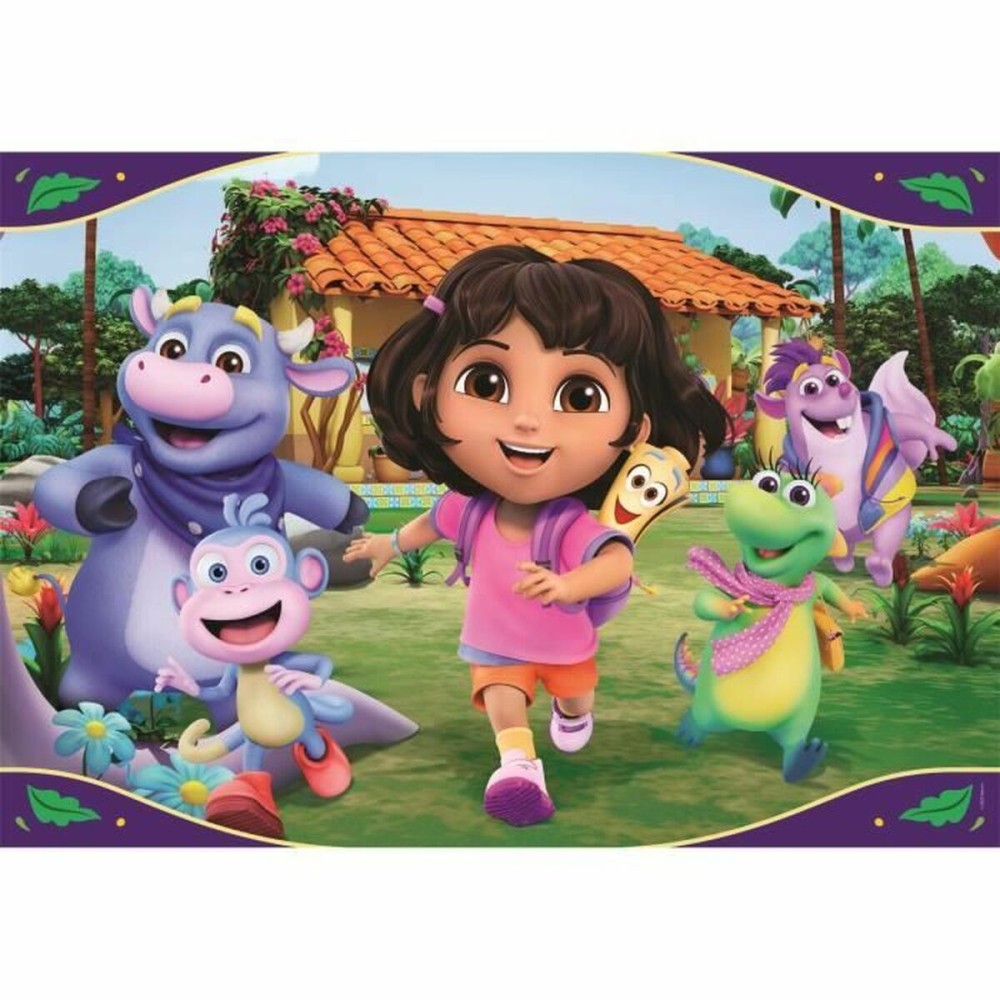 Puzzle Clementoni Dora 62 x 42 cm 24 Pieces