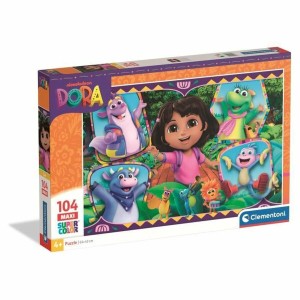 Puzzle Clementoni Dora 62 x 42 cm 104 Pieces