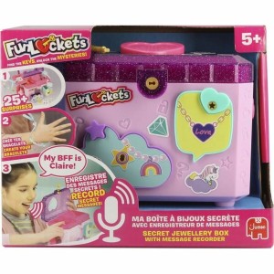 Boîte à bijoux Funlockets Multicouleur Rose Plastique