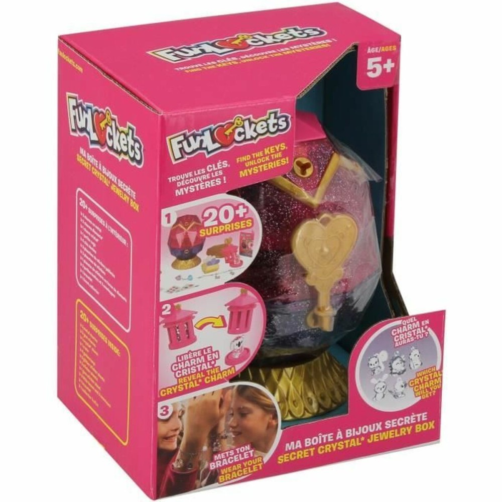 Boîte à bijoux Funlockets Multicouleur Plastique
