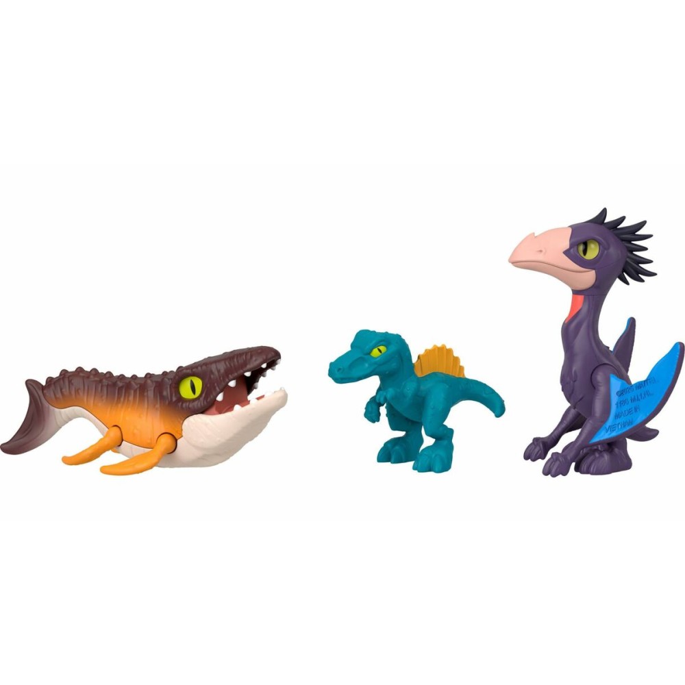 Playset Imaginext Jurassic World Multicouleur 10 Pièces