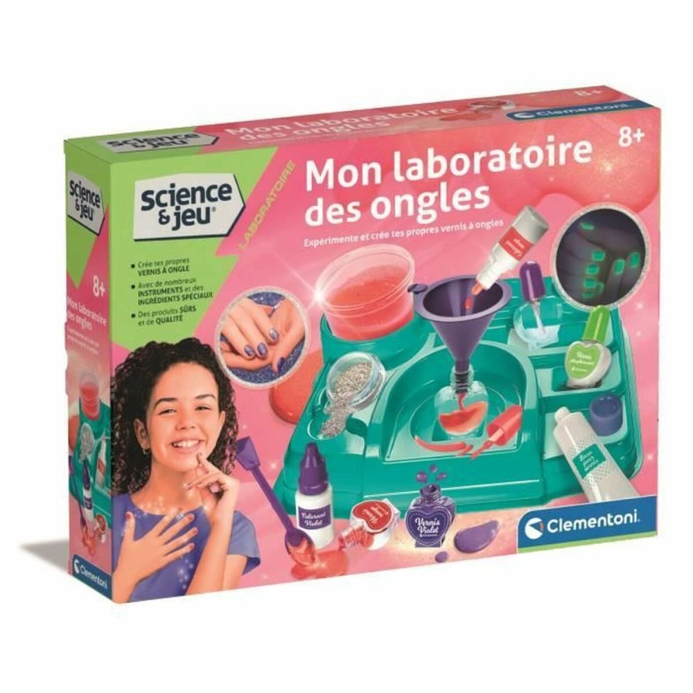 Maniküre-Set Clementoni My Nail Laboratory Bunt