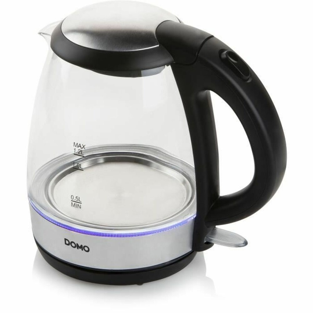 Bouilloire DOMO DO9218WK Argenté Acier inoxydable Verre 2200 W 1,2 L