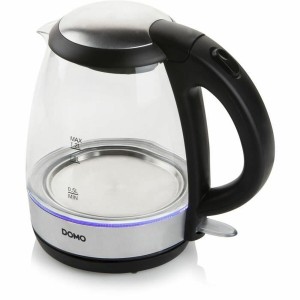 Bouilloire DOMO DO9218WK Argenté Acier inoxydable Verre 2200 W 1,2 L