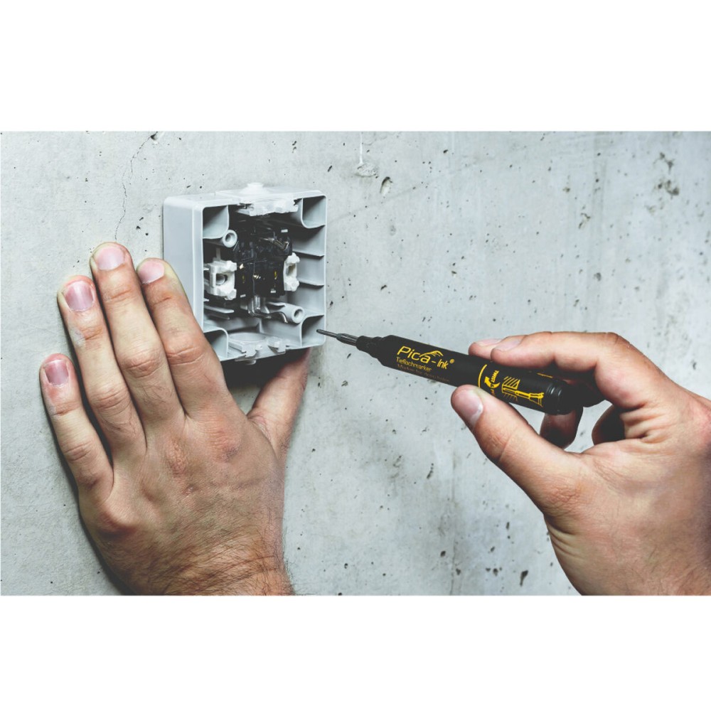 Marker Pica Black Permanent