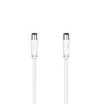 Câble Coaxial Antenne TV Hama 00205047 Blanc 5 m