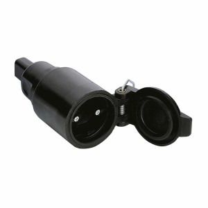 Socle de prise FNP Noir Surface 16 A