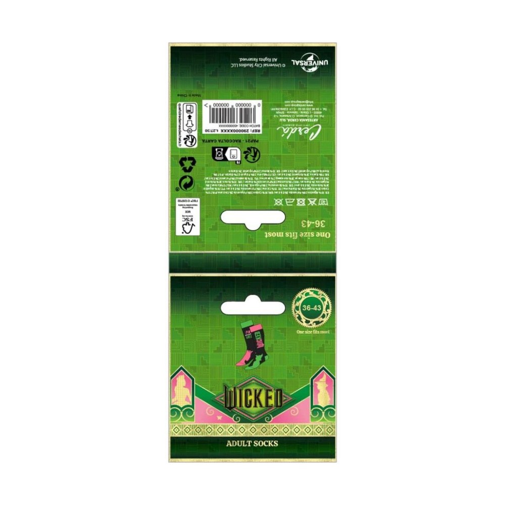 Socken Wicked black
