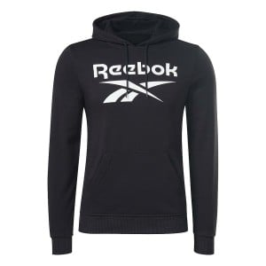 Herren Sweater mit Kapuze Reebok I FT BIG LOGO OTH H54788  Schwarz