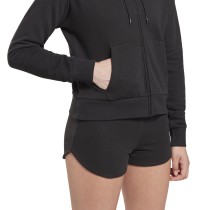 Damen Sweater mit Kapuze und Reißverschluss Reebok  RI SL FRENCH TERRY H54754 Schwarz