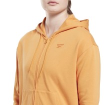 Women’s Zipped Hoodie Reebok  RI SL FRENCH TERRY H54756  Orange