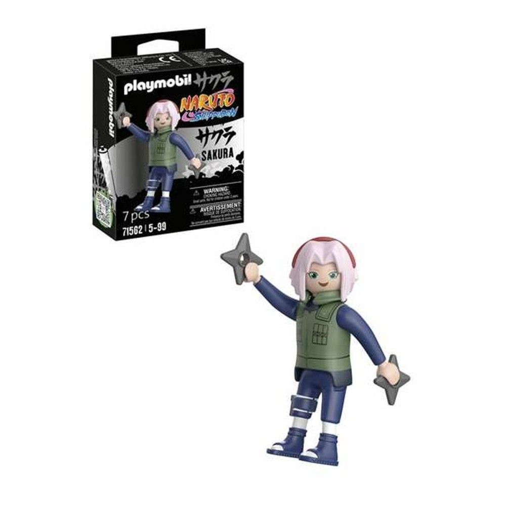 Playset Playmobil Naruto: Sakura 71562 7 Pièces