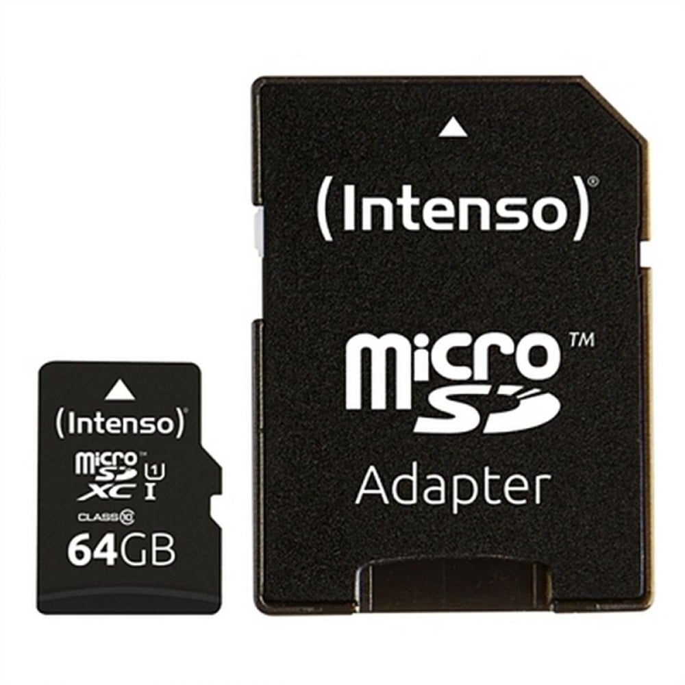 Mikro SD Speicherkarte mit Adapter INTENSO 34234 UHS-I XC Premium