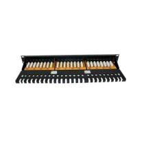 Panneau de Brassage 24 Ports UTP Catégorie 6 2LAN ARAP19C6A24UTP 19"