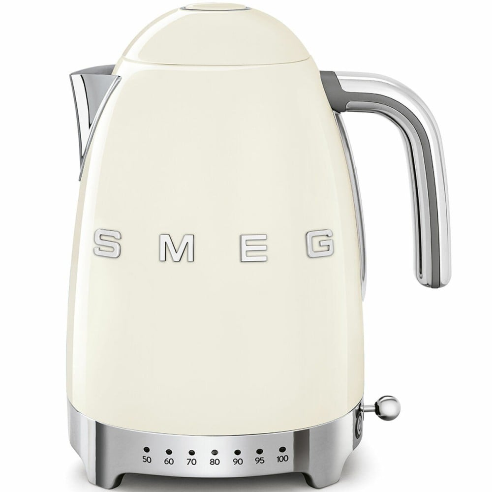 Wasserkocher Smeg KLF04CREU 2400 W 1,7 L Creme Edelstahl Kunststoff