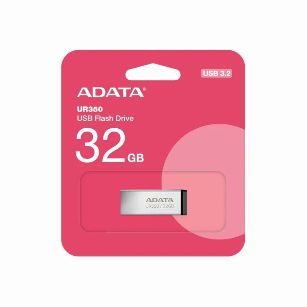 USB Pendrive Adata UR350 Schwarz Silberfarben 32 GB