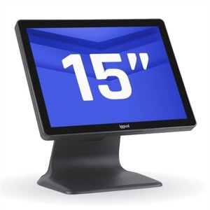 Tout en Un iggual TPV AIO 15" J4125 4GB + 128GB 6USB 15" Intel Celeron J4125 4 GB RAM 128 GB SSD
