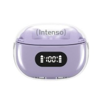 Casques avec Microphone INTENSO Buds Plus Pourpre