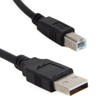 USB A to USB B Cable iggual IGG319581