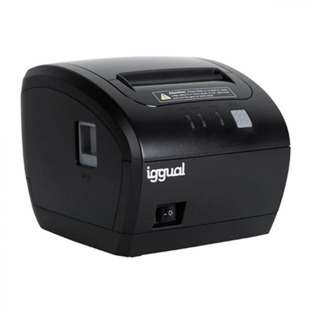 Thermodrucker iggual IGG319321 Schwarzweiß