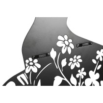 Décoration murale Home ESPRIT Noir Chat 37 x 1,3 x 48 cm (4 Unités)