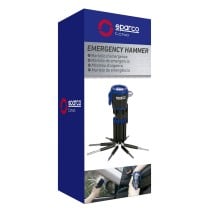 Notfallhammer Sparco SPCT166 30 Lm Schwarz/Blau Mehrzweck