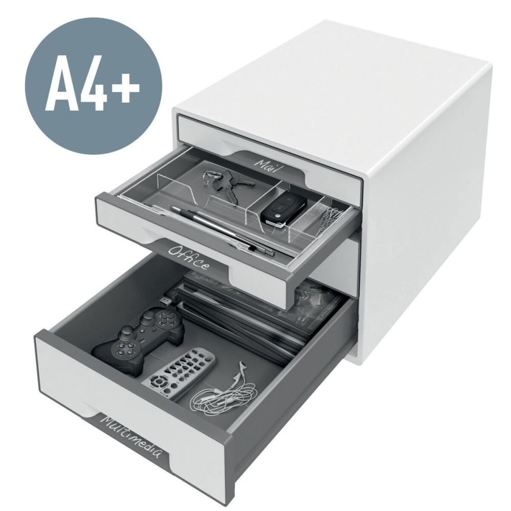 Tiroir de classement Leitz WOW CUBE Blanc