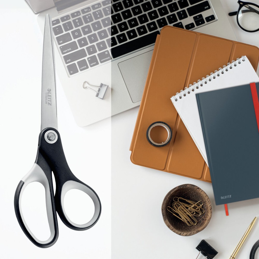 Scissors Leitz Quality 180 mm Black
