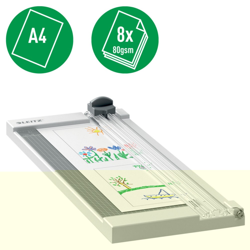 Couvertures de reliure Leitz Gris A4