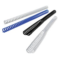 Bindekamm GBC ClickBind Weiß Durchsichtig 12 mm (50 Stück)