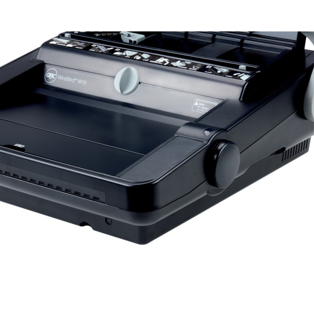 Buchbinder GBC Schwarz/Grau