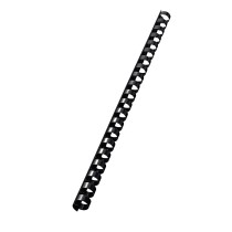Fastener Leitz Black PVC