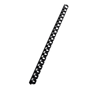 Fastener Leitz Black PVC