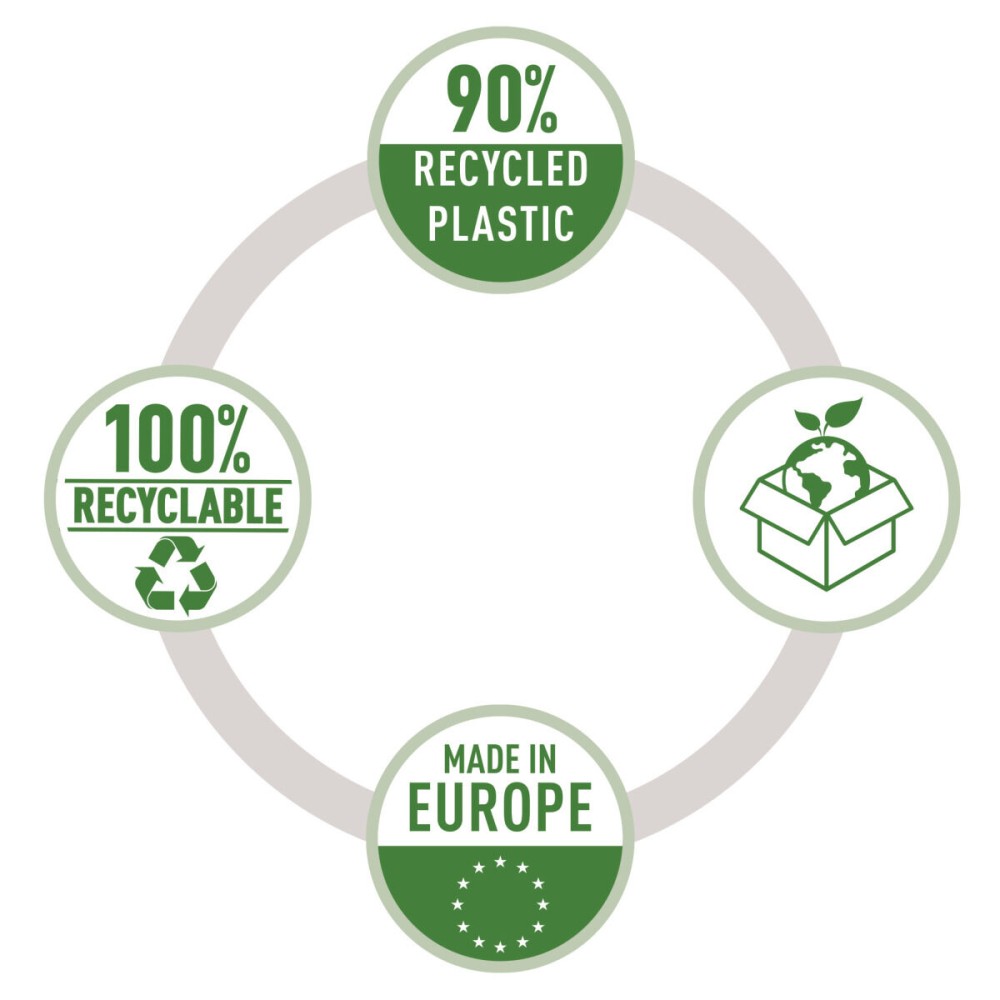 Housses Leitz Recycle A4 Maxi Transparent A4 Recyclado 25 Unités