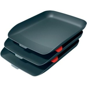 Organisers Leitz Black Grey Plastic