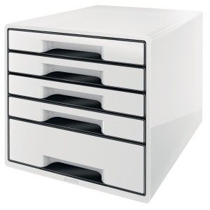 Tiroir de classement Leitz WOW CUBE Noir