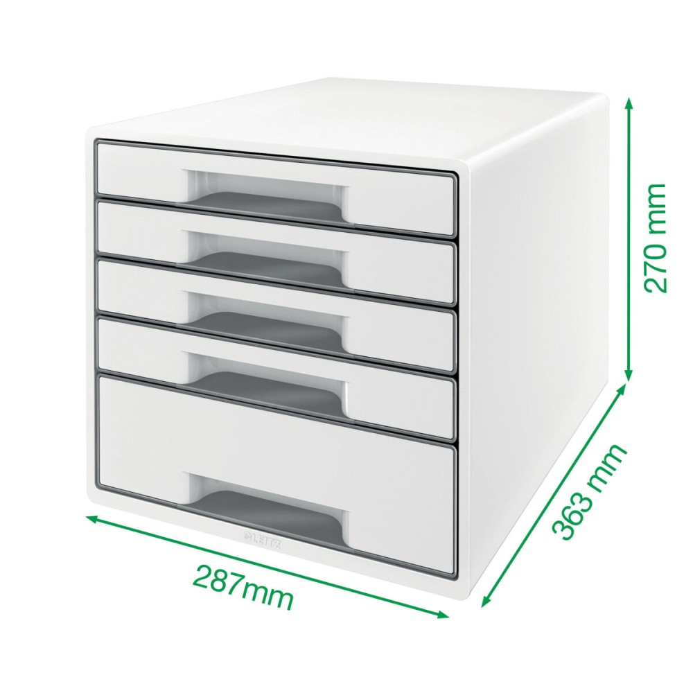 Filing Cabinet Leitz WOW CUBE Black