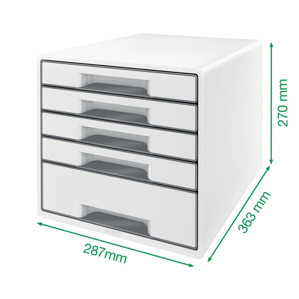Tiroir de classement Leitz WOW CUBE Noir