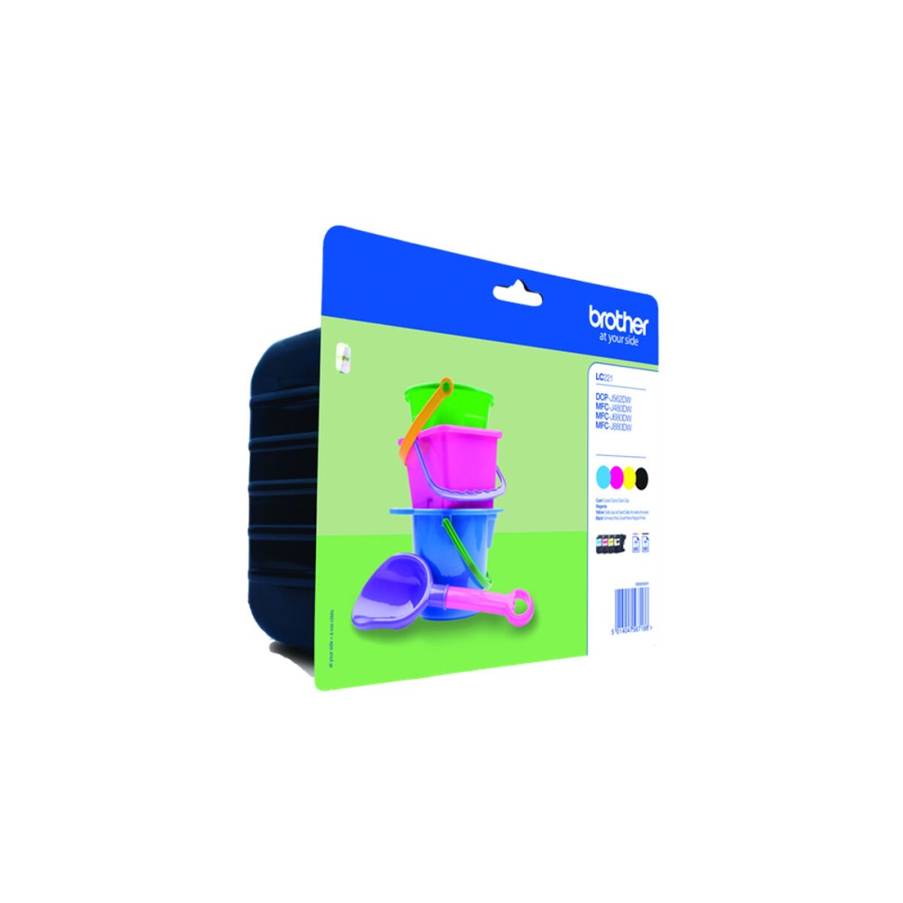 Original Ink Cartridge Brother LC-221VALBP White