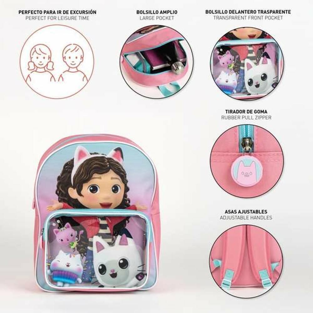 Cartable Gabby's Dollhouse Rose