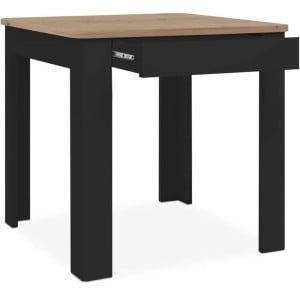 Esstisch Oslo Schwarz 80 x 77 x 80 cm Eg