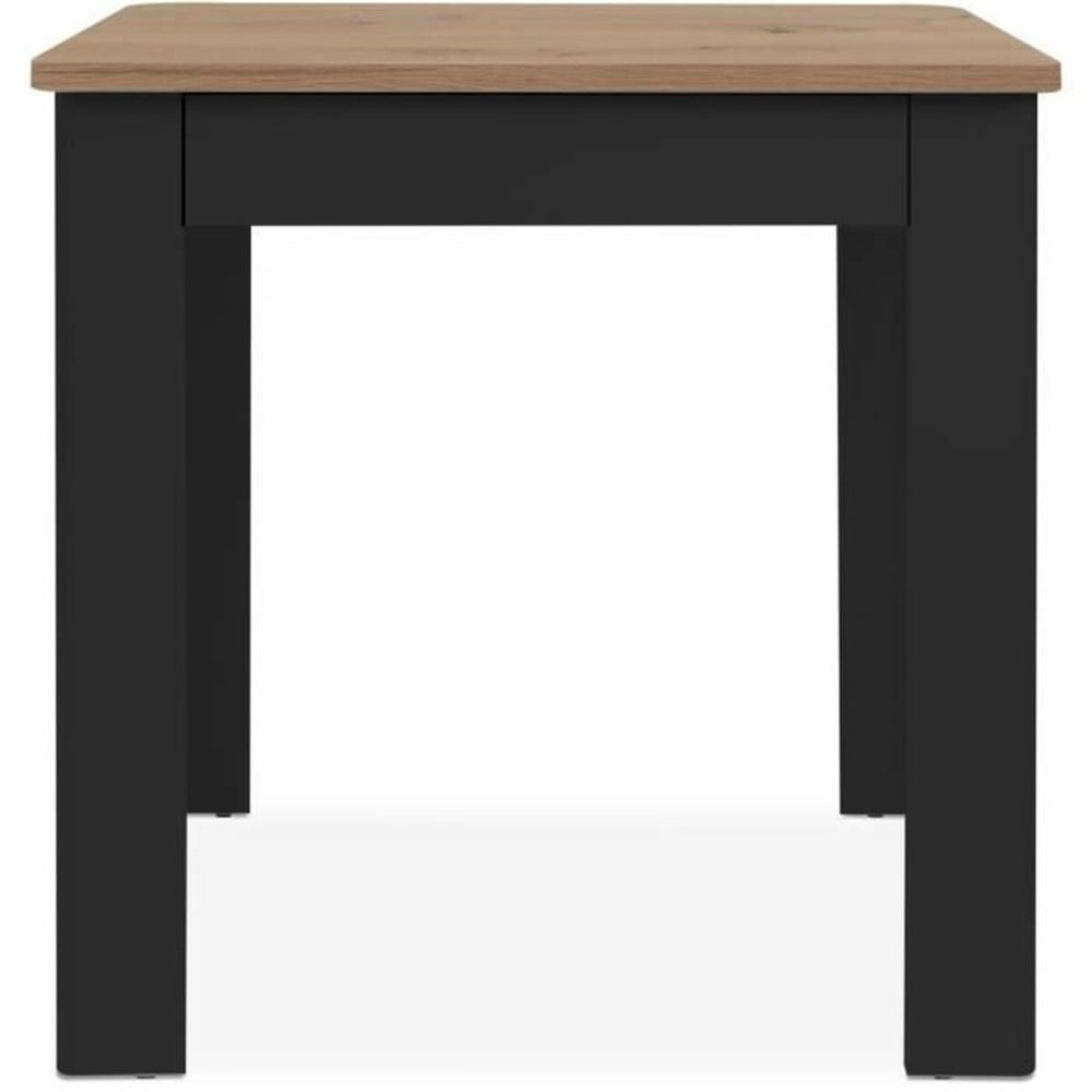 Esstisch Oslo Schwarz 80 x 77 x 80 cm Eg