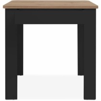 Esstisch Oslo Schwarz 80 x 77 x 80 cm Eg