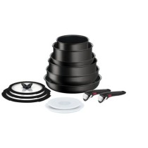 Pfannenset Tefal L7639002 Schwarz Ø 24 cm Ø 20 cm Ø 22 cm Ø 28 cm Ø 26 cm Ø 16 cm