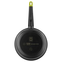 Pan BRA FOODIE Ø 30 cm Black Metal Aluminium