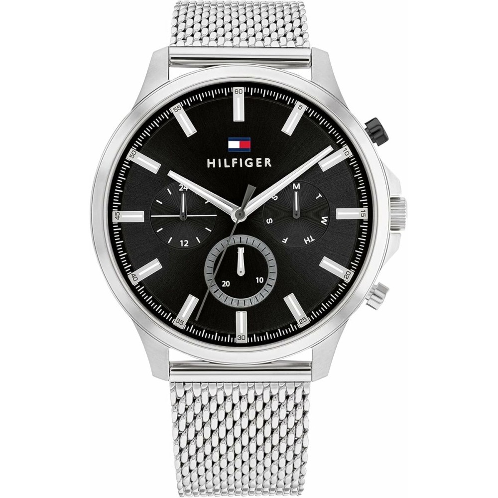 Herrenuhr Tommy Hilfiger 1710498 Schwarz Silberfarben (Ø 44 mm)