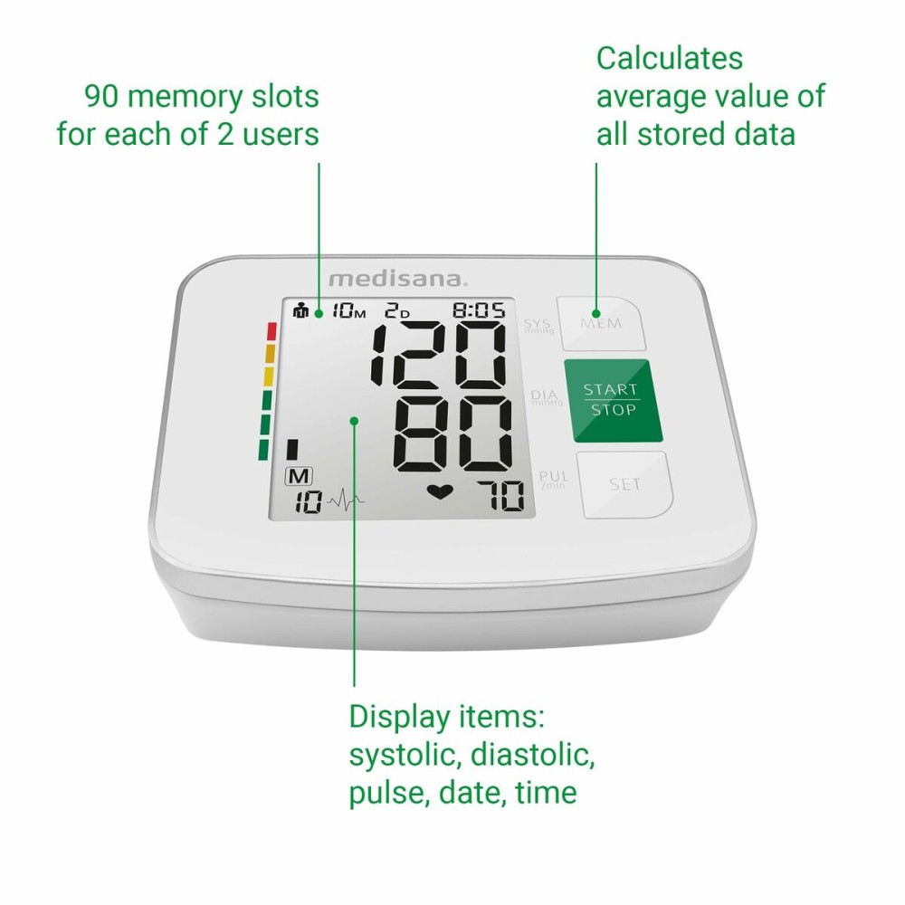 Arm Blood Pressure Monitor Medisana