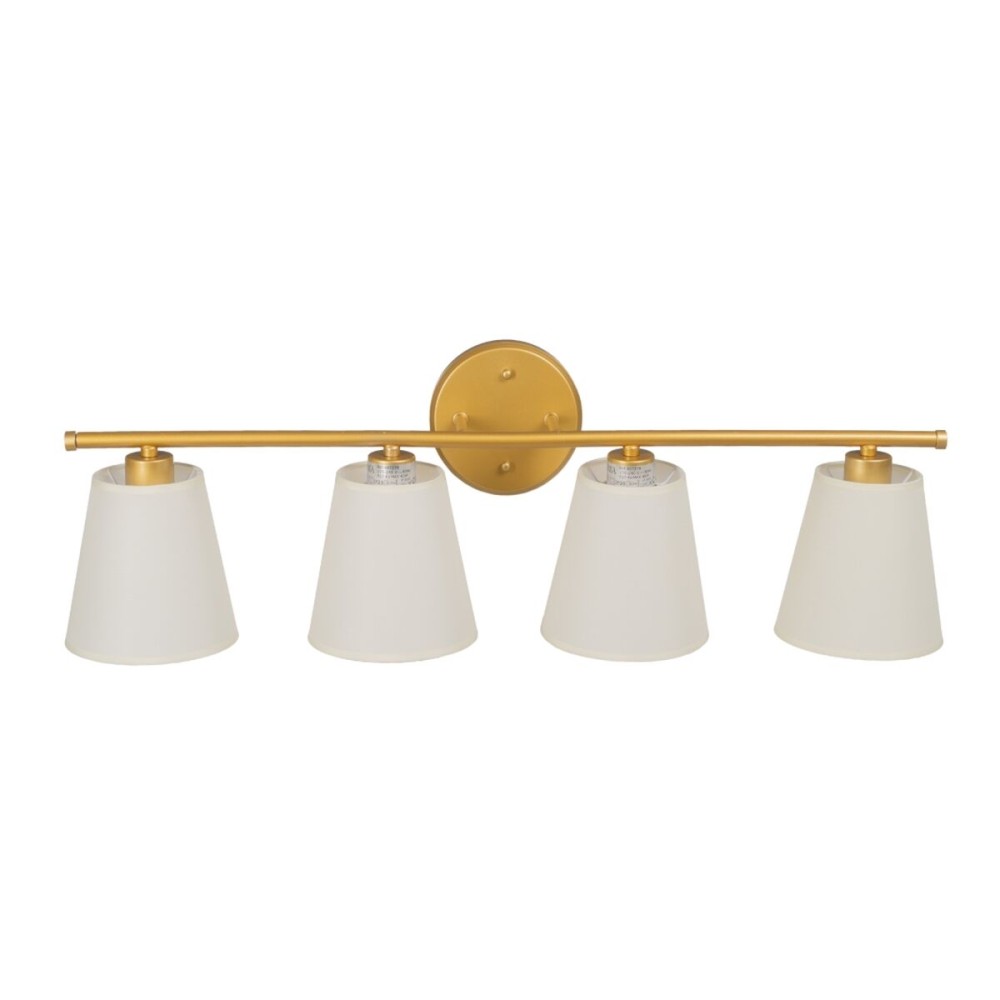 Wall Lamp 82 x 20 x 25 cm Golden Metal Modern